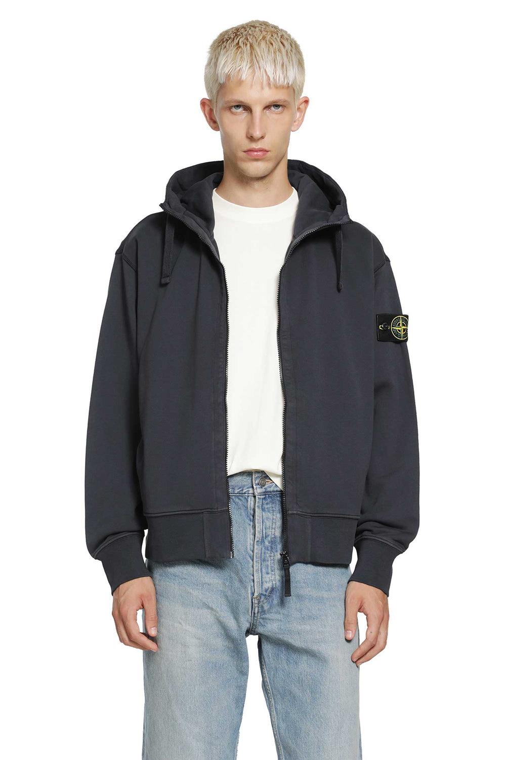 STONE ISLAND 6100009 Zip-Up Hoodie man