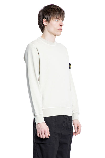 STONE ISLAND MAN BEIGE SWEATSHIRTS