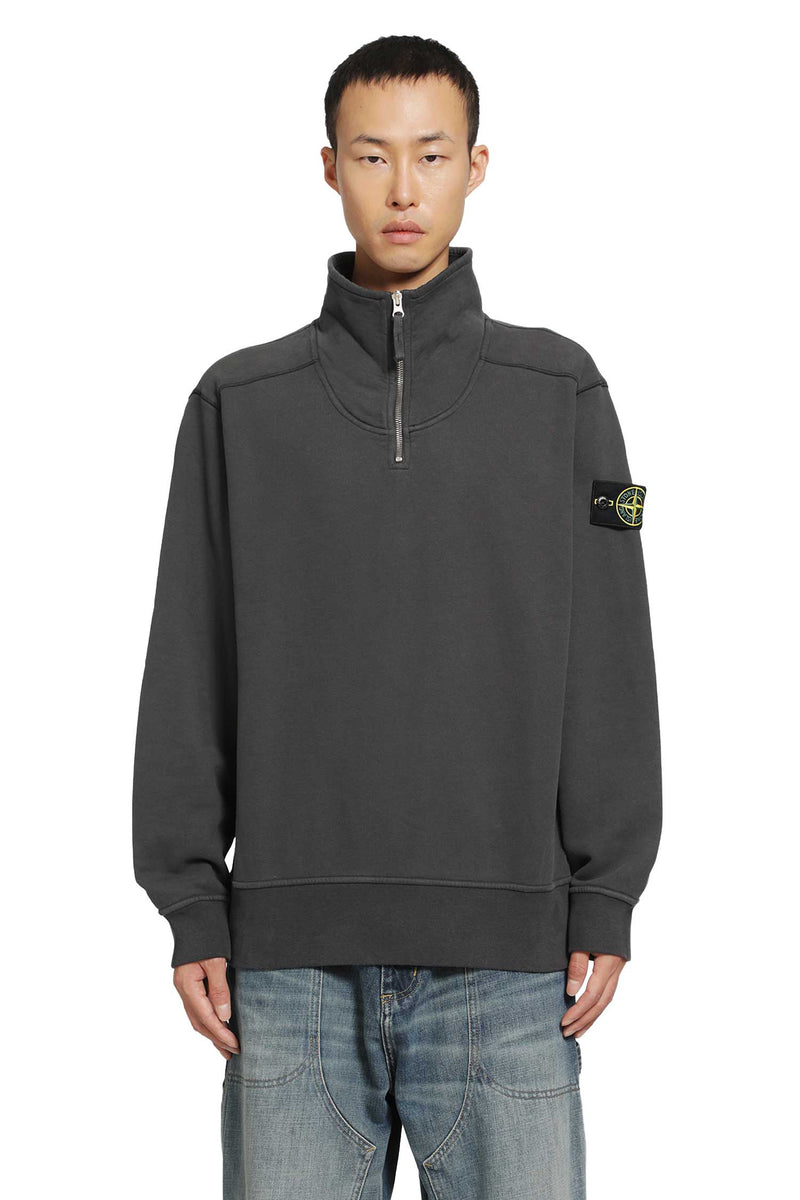 STONE ISLAND 6100021 Half-Zip Sweatshirt man