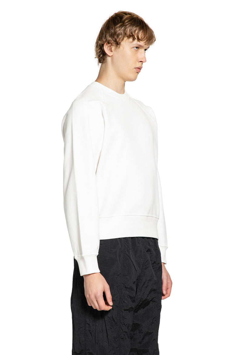 STONE ISLAND MAN WHITE SWEATSHIRTS