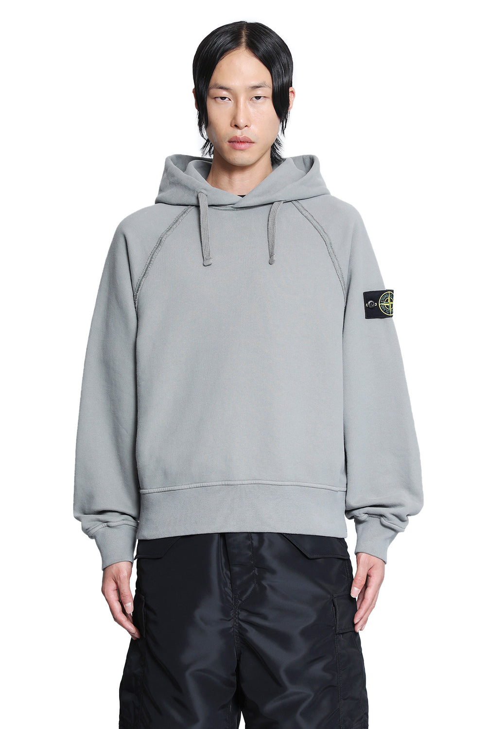 6100023 Brushed Organic Cotton Fleece Hoodie