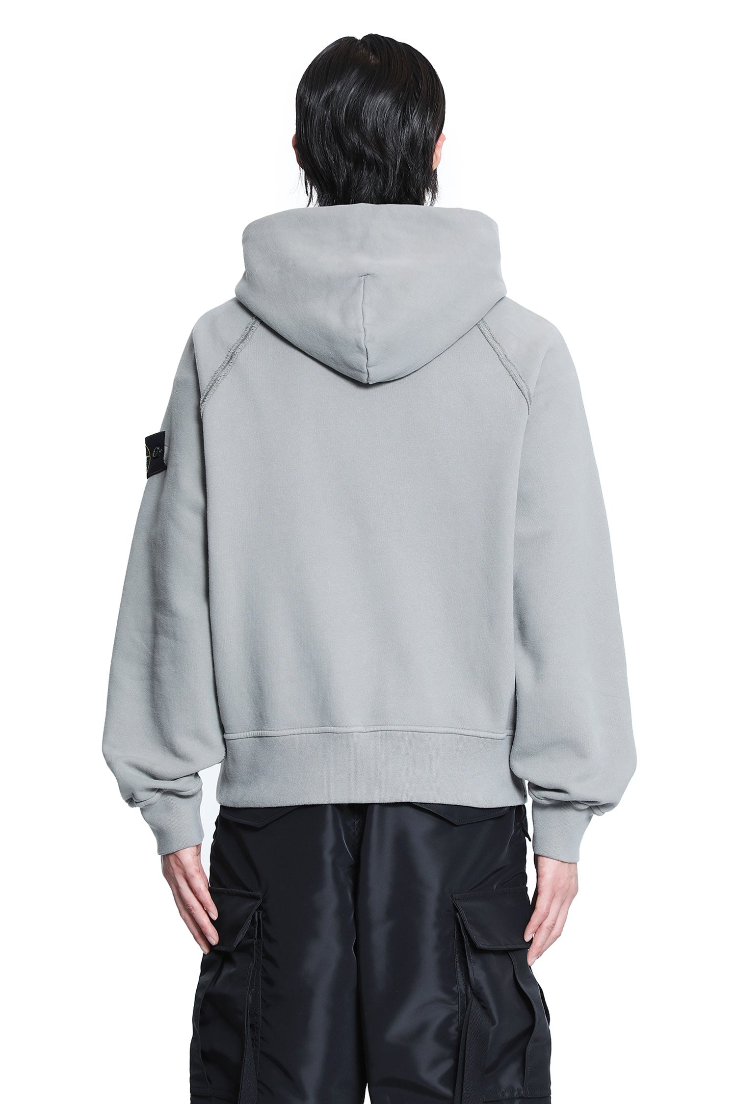 6100023 Brushed Organic Cotton Fleece Hoodie