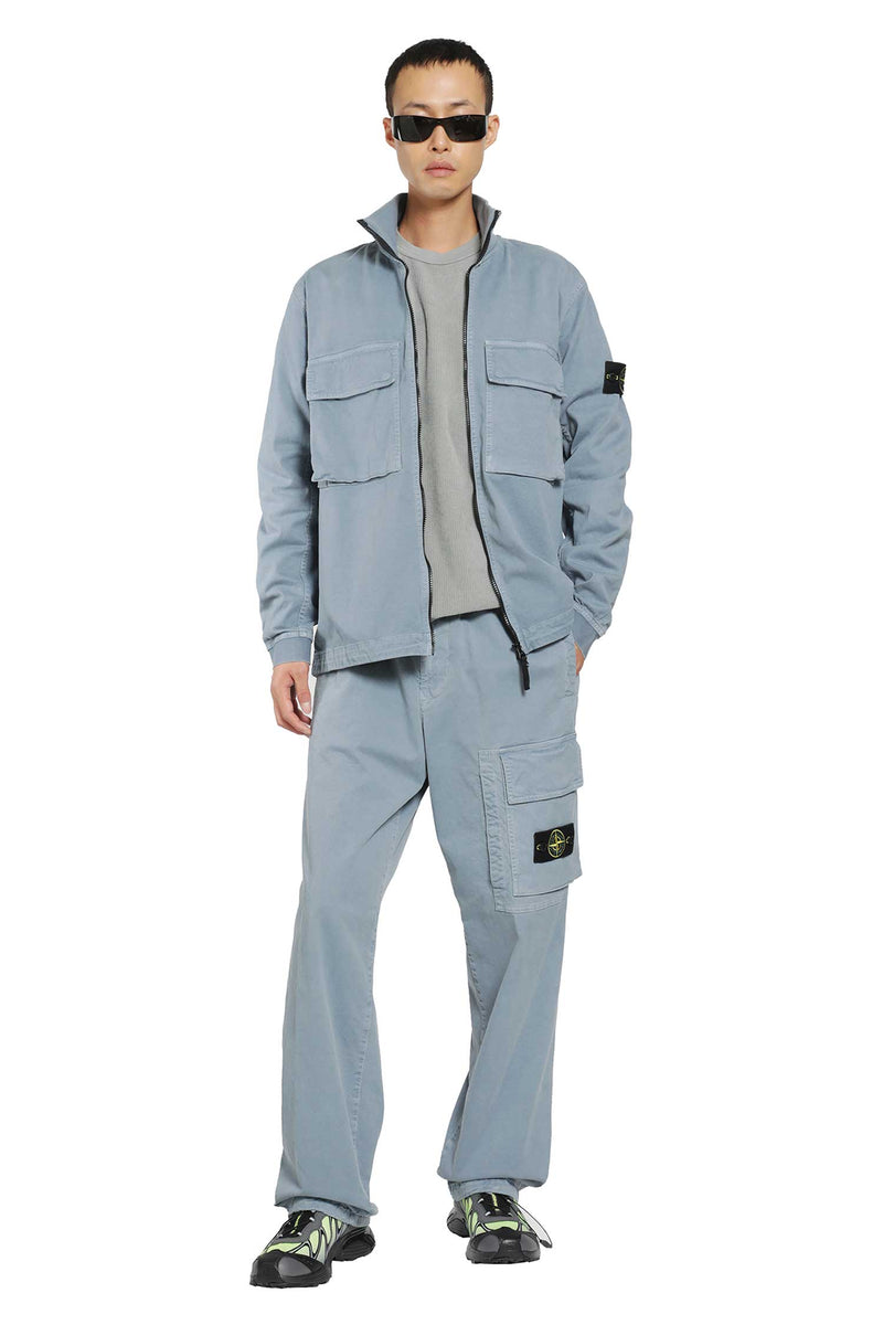 STONE ISLAND 6100030 Jersey Corduroy Sweatshirt man