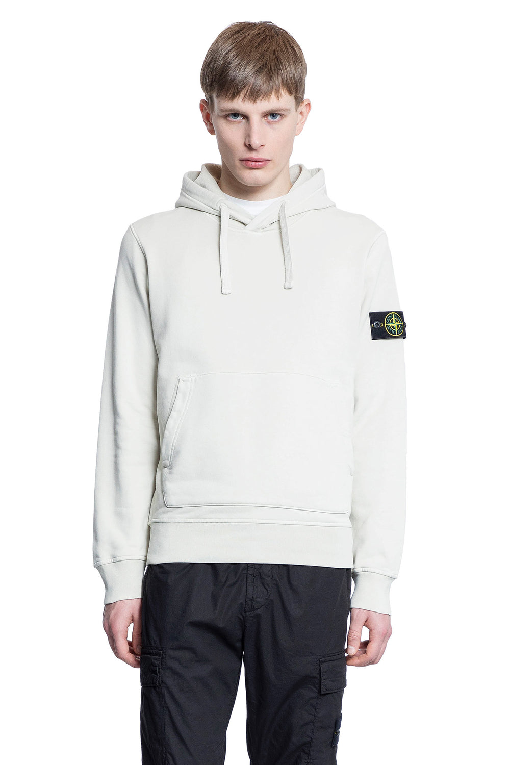 STONE ISLAND MAN OFF-WHITE SWEATSHIRTS