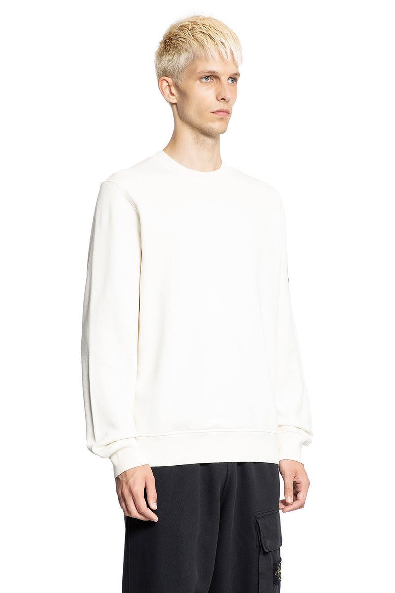 STONE ISLAND 6100060 Organic Cotton Fleece Sweatshirt man