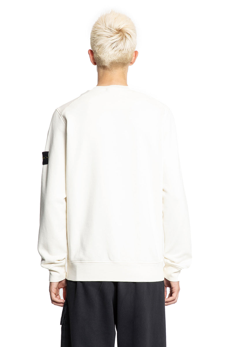 STONE ISLAND 6100060 Organic Cotton Fleece Sweatshirt man