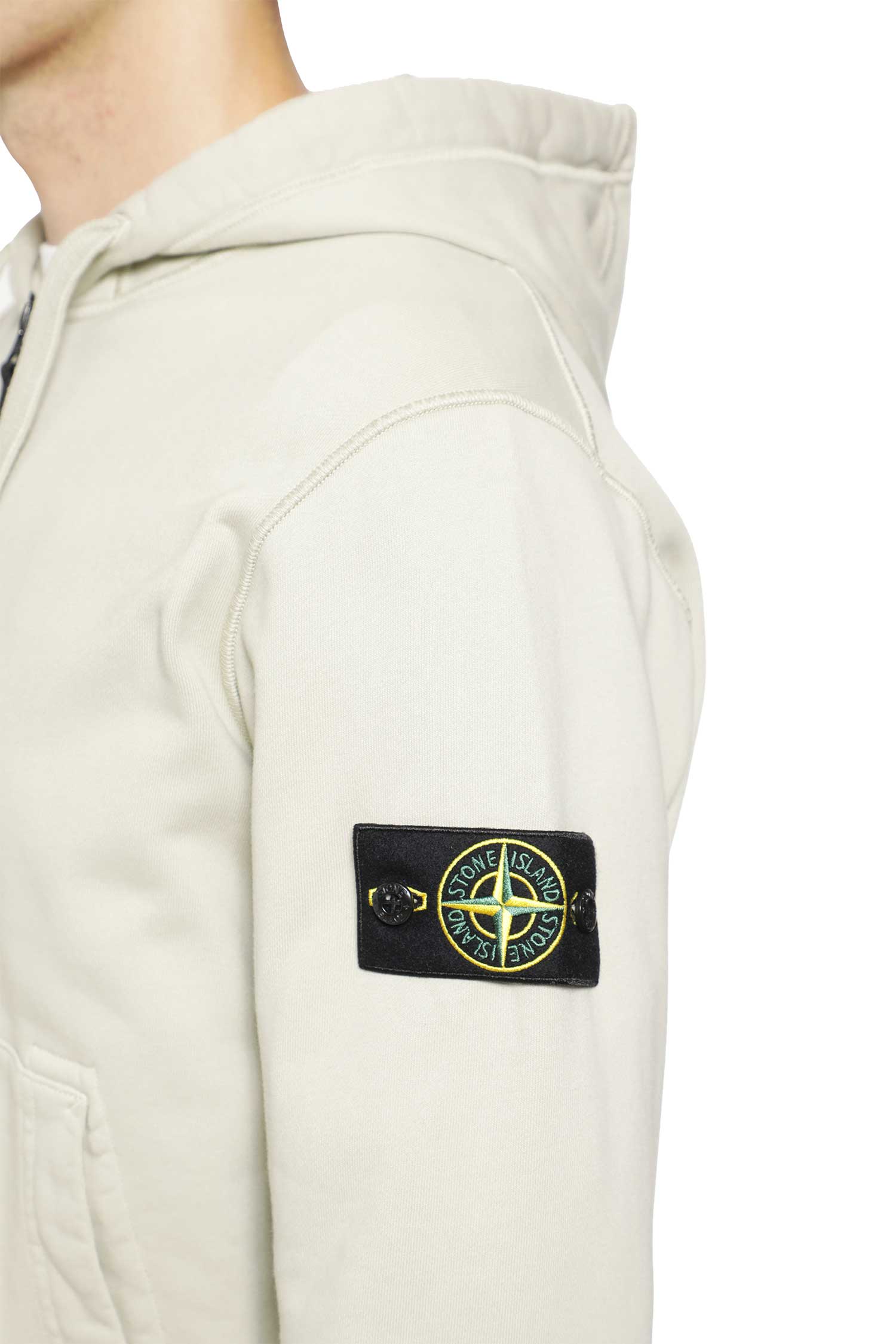 STONE ISLAND 6100061 Organic Cotton Fleece man