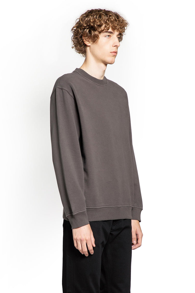STONE ISLAND MAN GREY SWEATSHIRTS