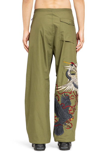 MAHARISHI MAN GREEN TROUSERS