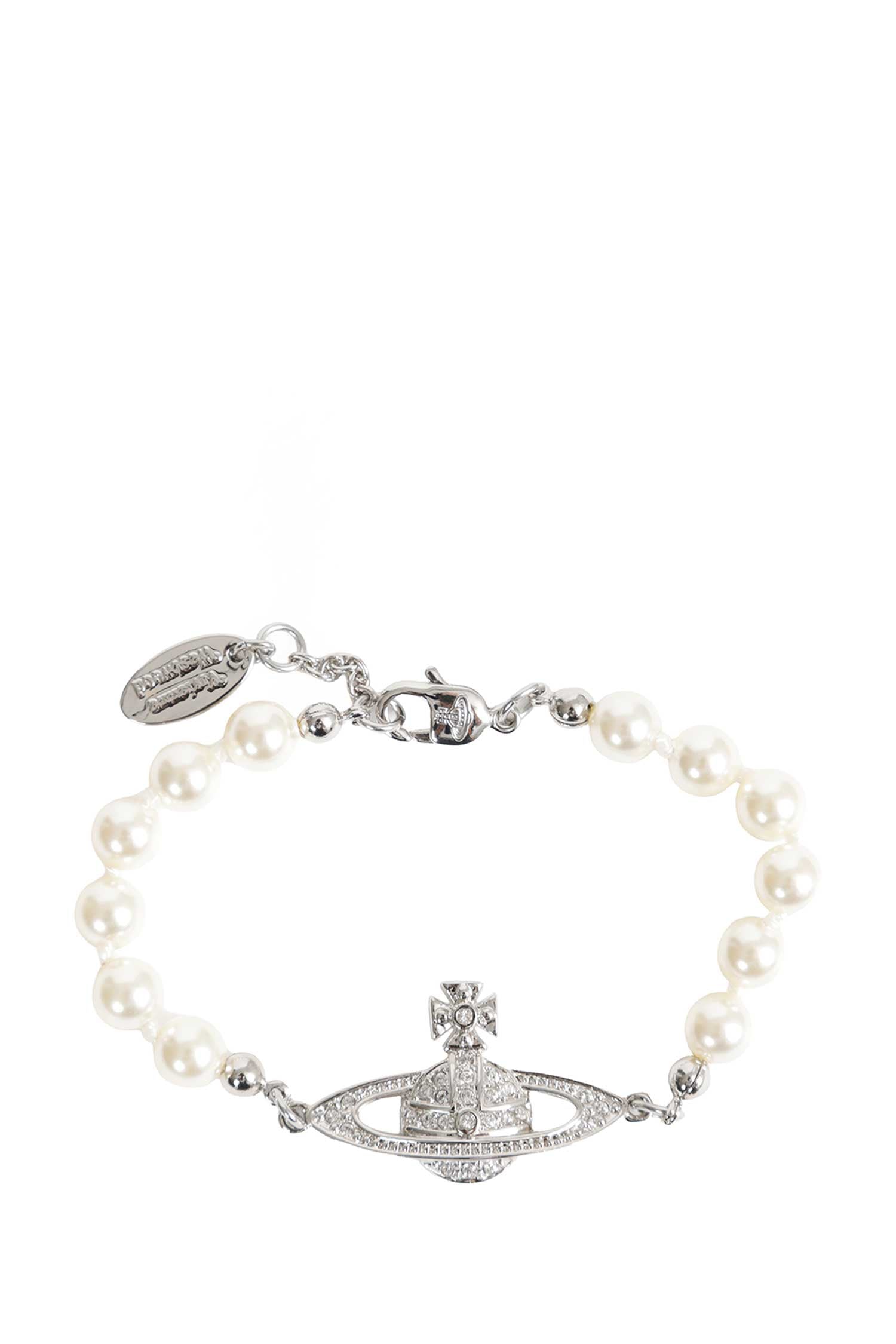 Mini Bas Relief Pearl Bracelet