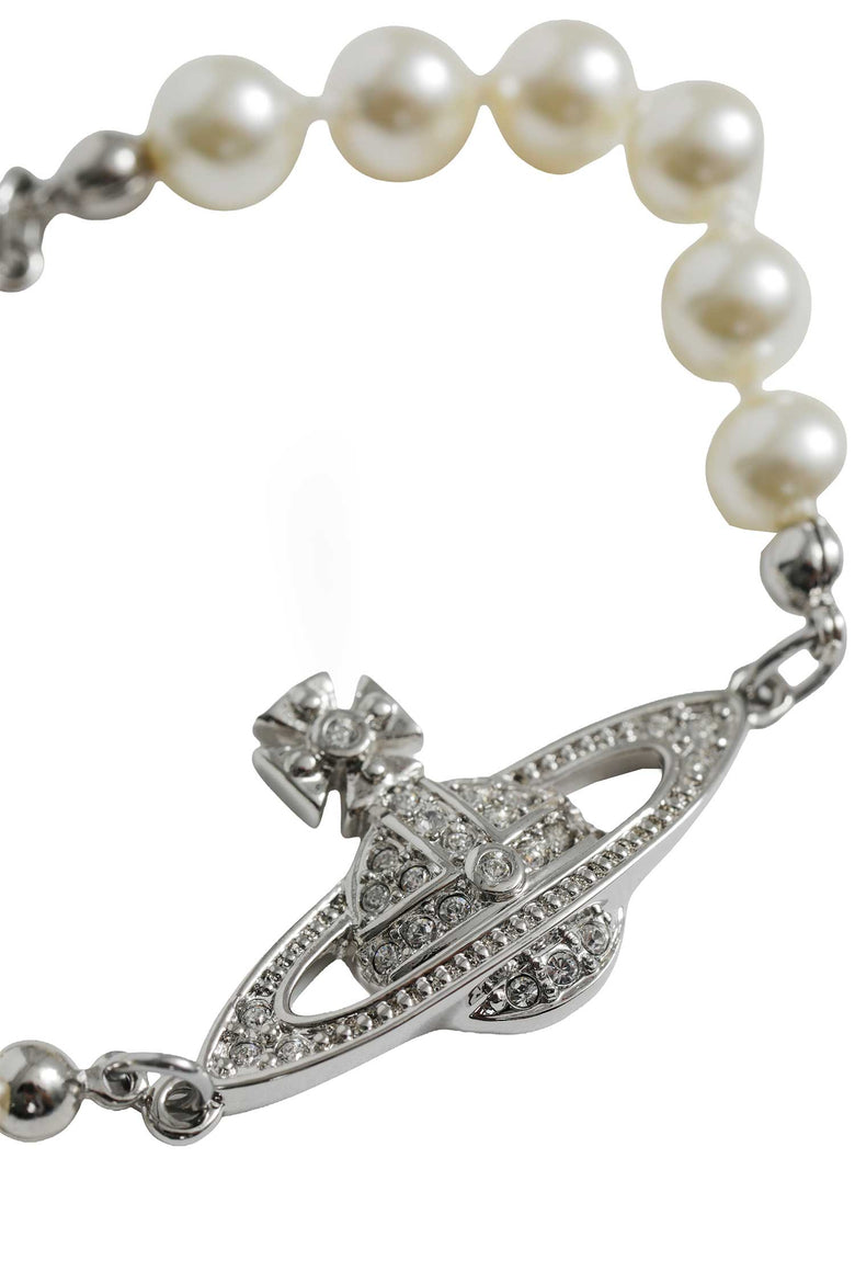
              VIVIENNE WESTWOOD Mini Bas Relief Pearl Bracelet woman
            