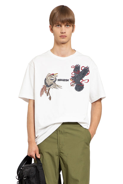 MAHARISHI MAN WHITE T-SHIRTS & TANK TOPS