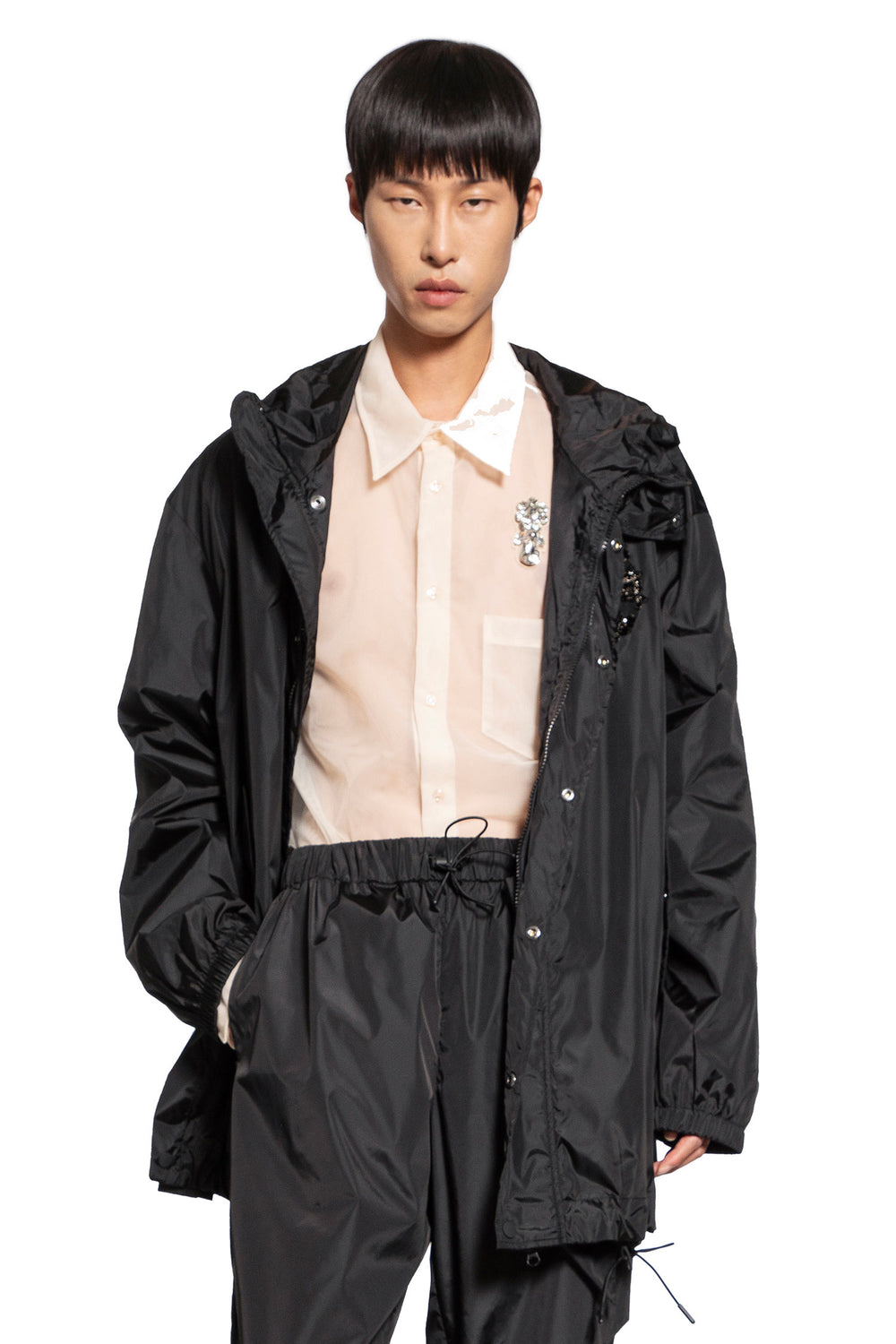 SIMONE ROCHA MAN BLACK JACKETS