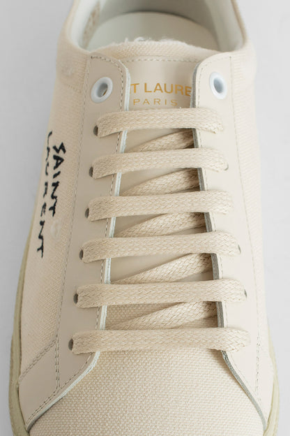 SAINT LAURENT WOMAN WHITE SNEAKERS