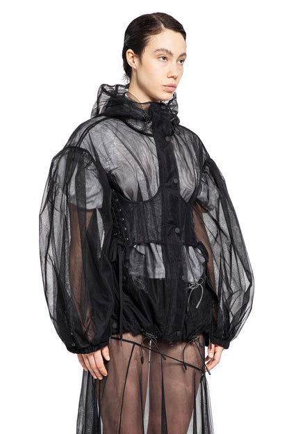 SIMONE ROCHA WOMAN BLACK JACKETS