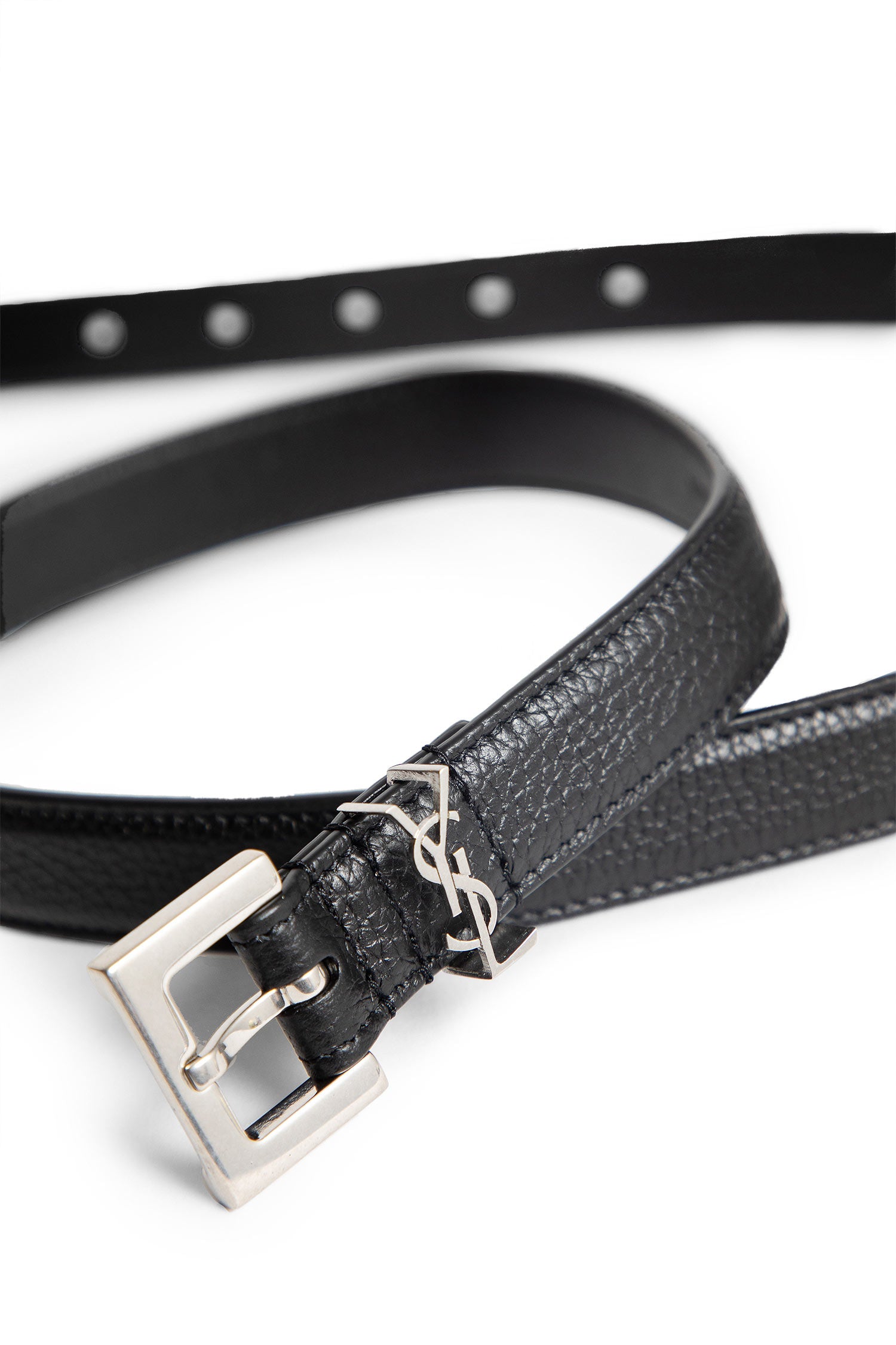 SAINT LAURENT MAN BLACK BELTS