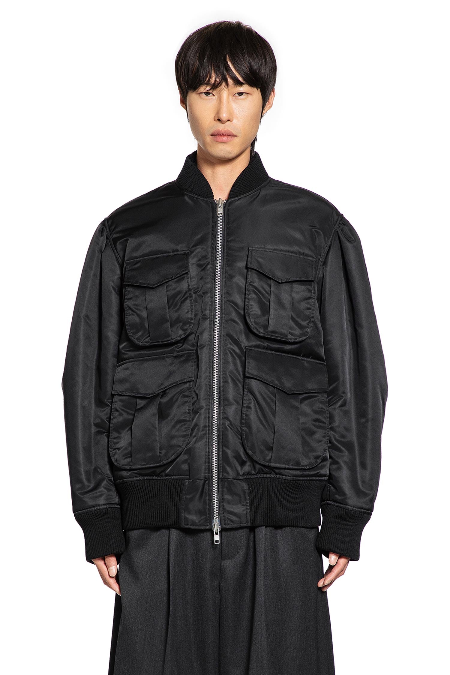 Multi Pocket Bomber Jacket