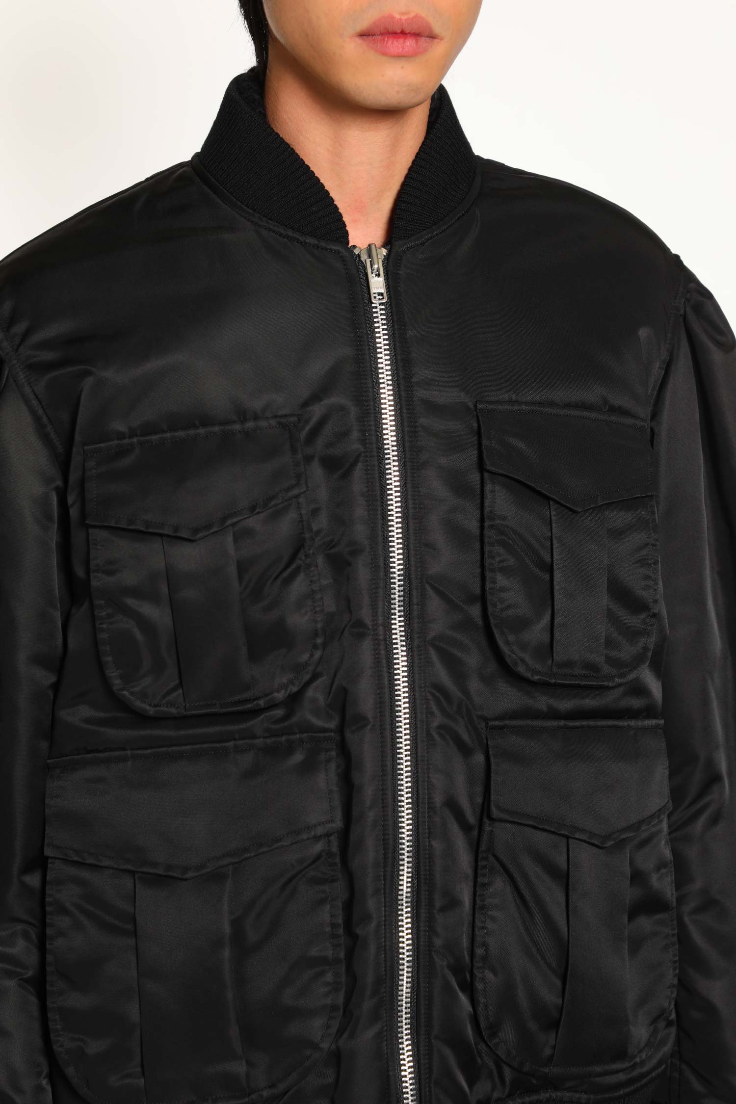 Multi Pocket Bomber Jacket