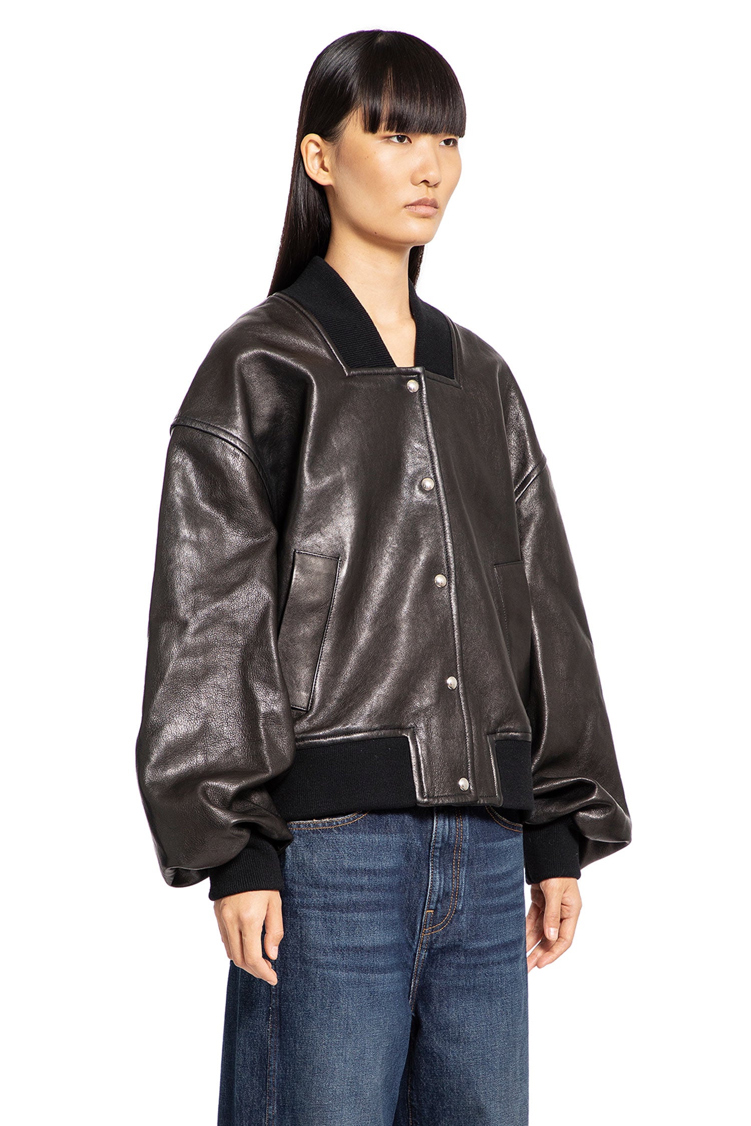 KHAITE WOMAN BLACK JACKETS