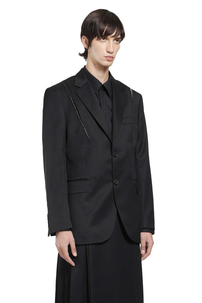 
              SIMONE ROCHA Structured Slash Blazer with Daisy man
            