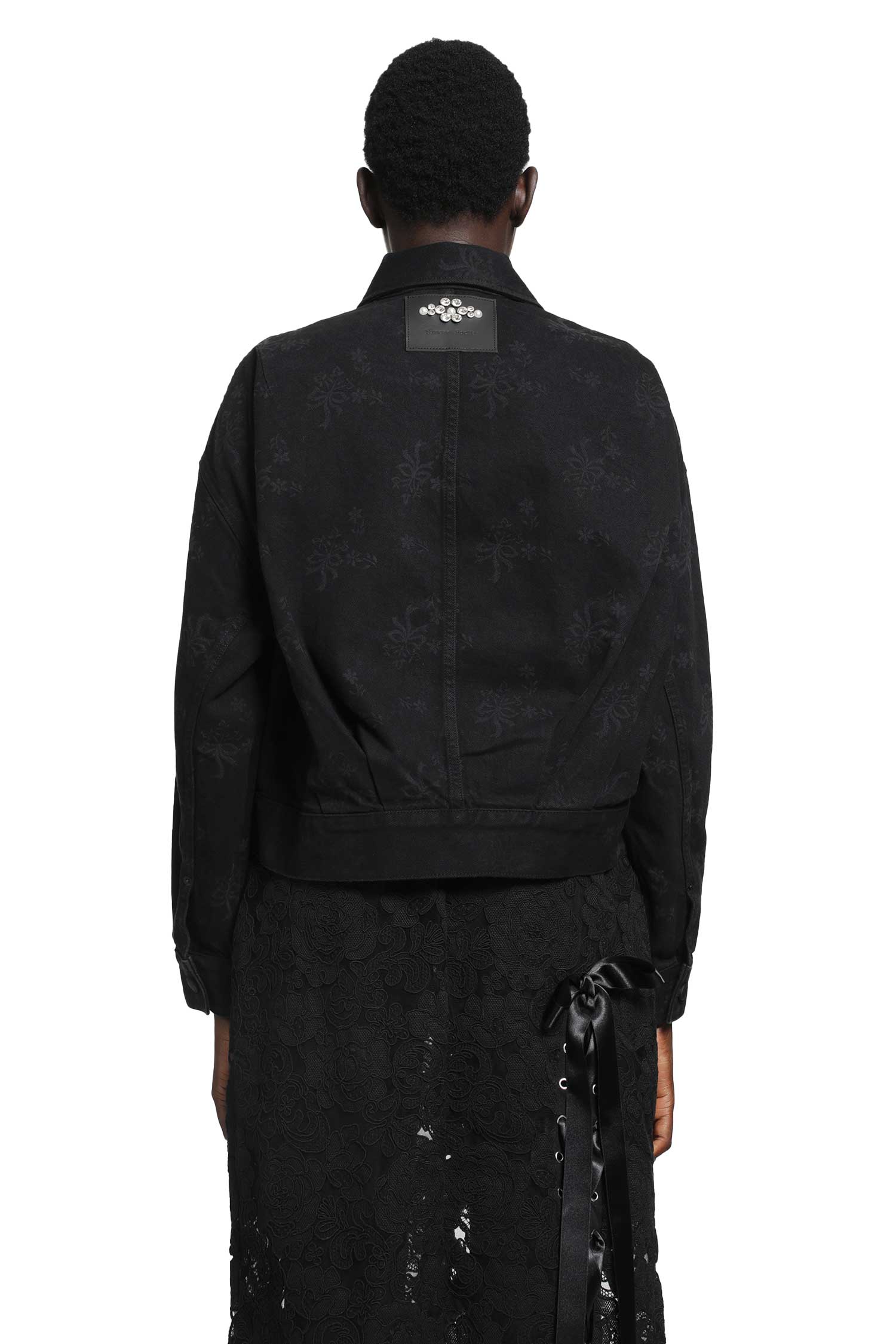 Cropped Utility Workwear Jacket