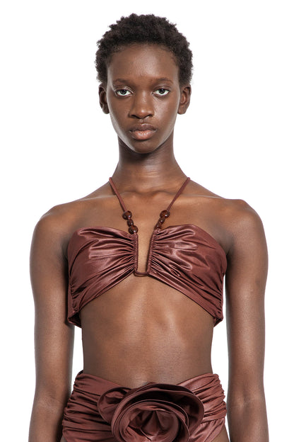 Antonioli MAGDA BUTRYM WOMAN BROWN SWIMWEAR