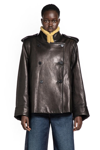 Dean Jacket with Shearling Collar