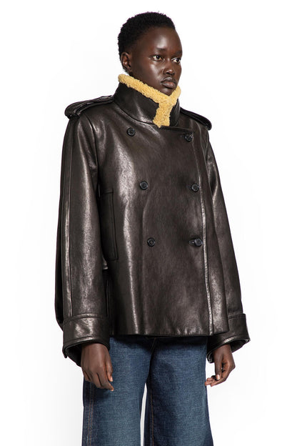Dean Jacket with Shearling Collar