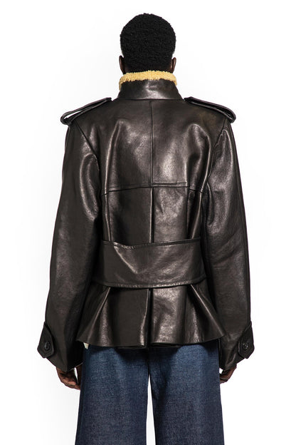 Dean Jacket with Shearling Collar