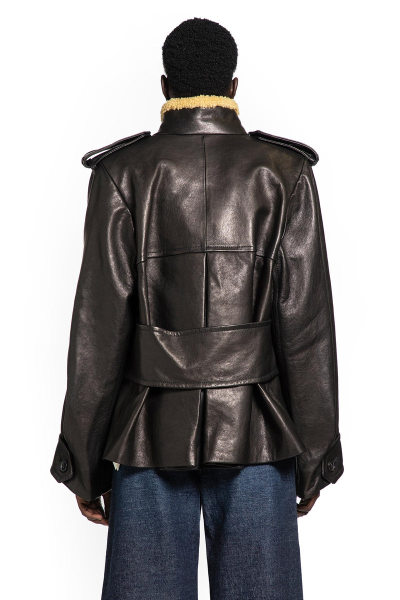 Dean Jacket with Shearling Collar