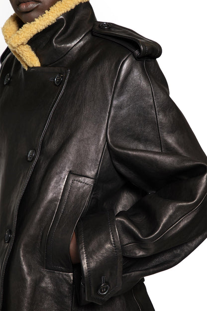 Dean Jacket with Shearling Collar