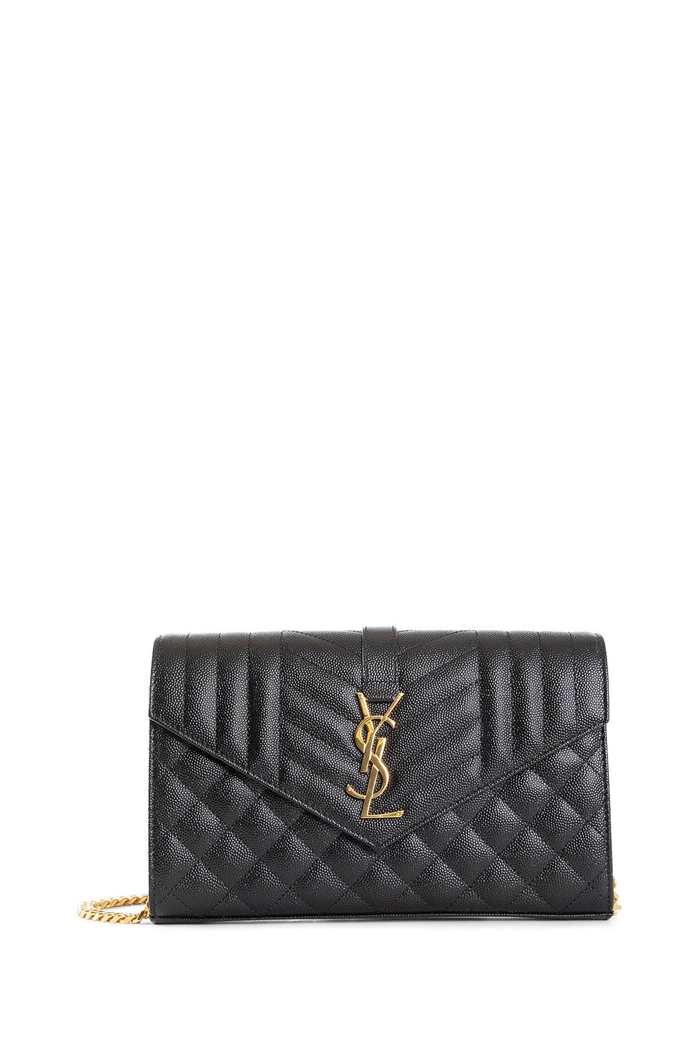 Cassandre Chain Wallet in Grain de Poudre