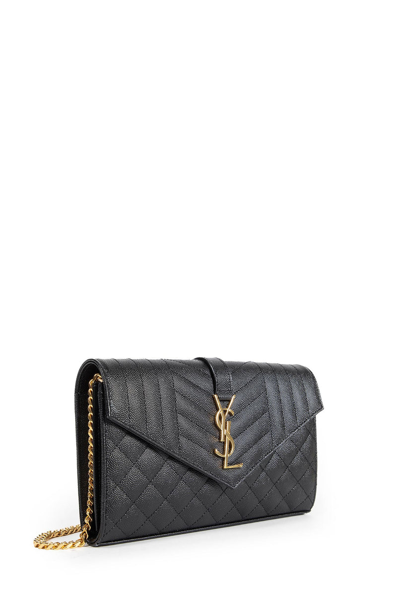 Monogram Chain Wallet In Mix Matelassé - Antonioli.eu