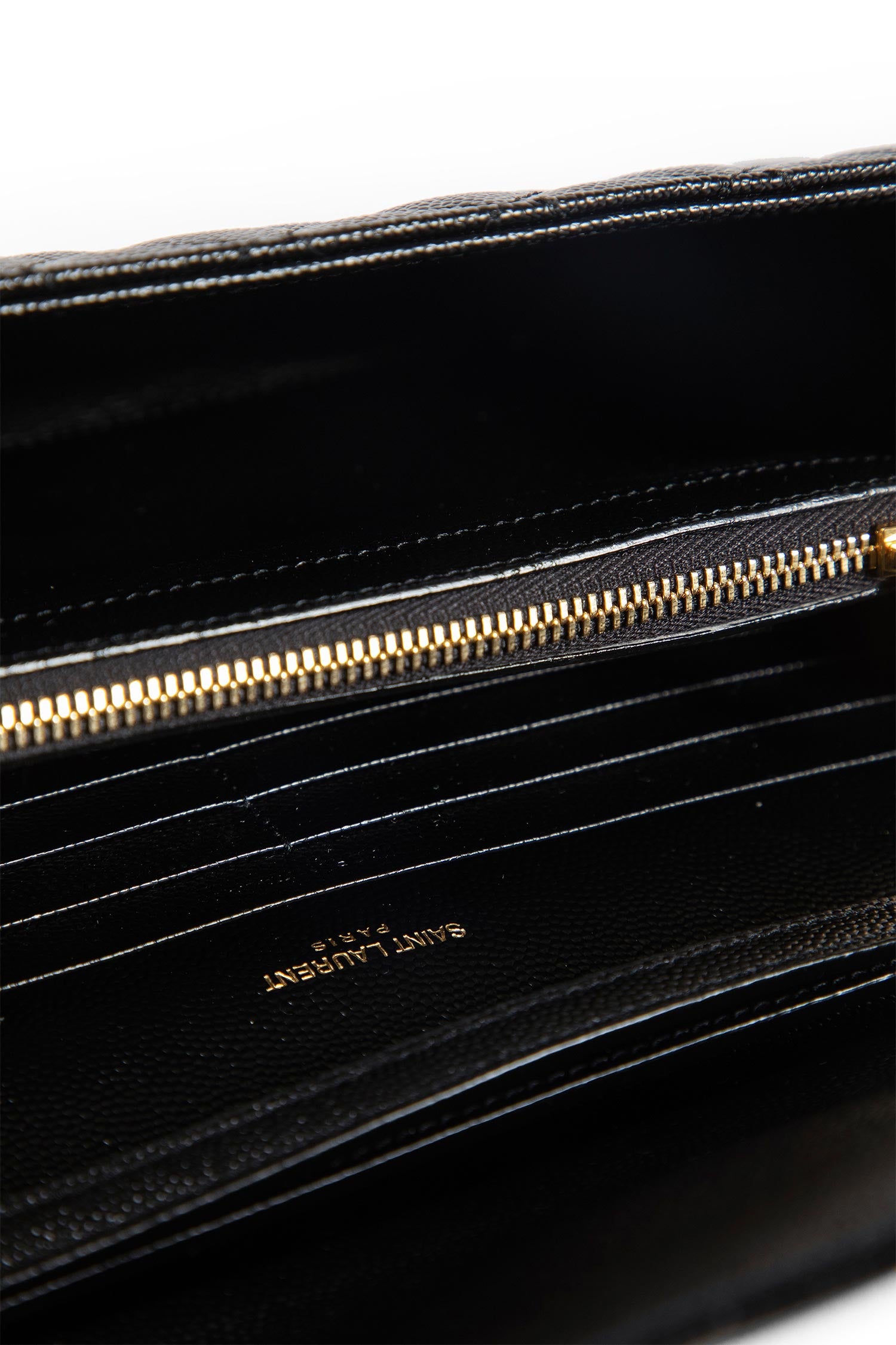 Monogram Chain Wallet In Mix Matelassé