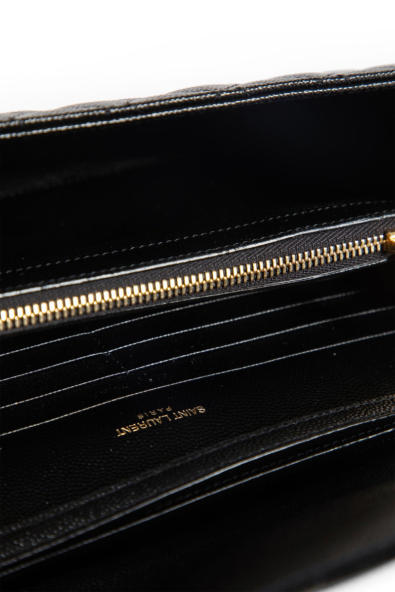 Monogram Chain Wallet In Mix Matelassé - Antonioli.eu