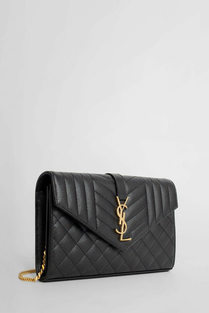 SAINT LAURENT WOMAN BLACK CROSSBODY BAGS