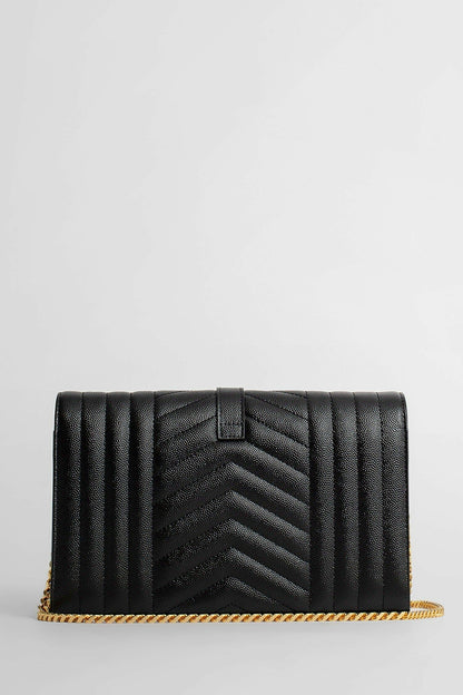 SAINT LAURENT WOMAN BLACK CROSSBODY BAGS