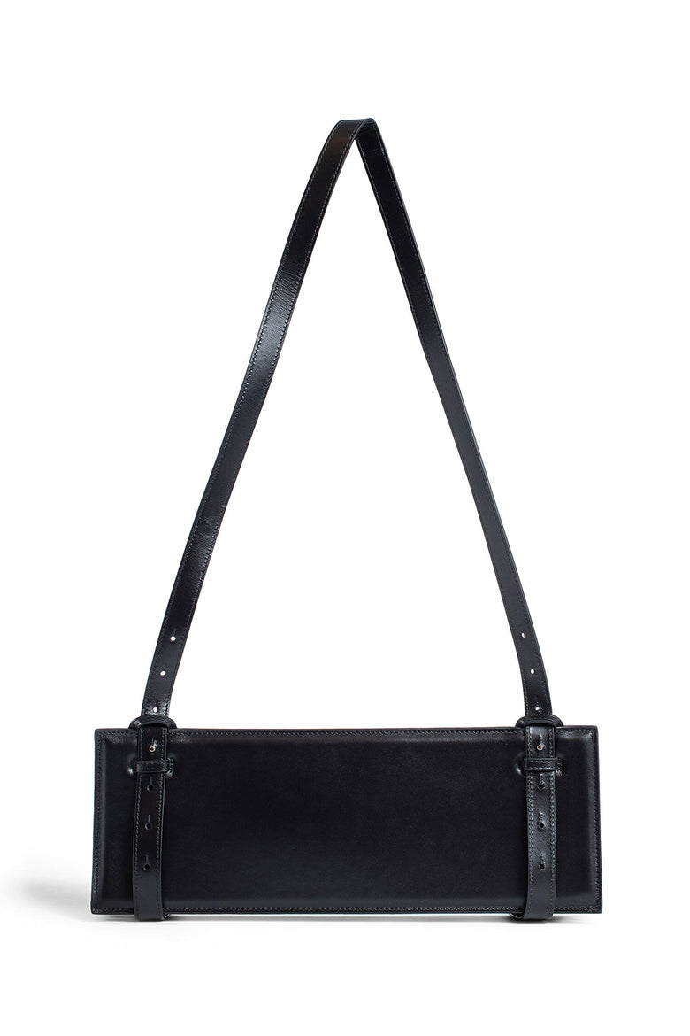 Y/PROJECT WOMAN BLACK CROSSBODY BAGS