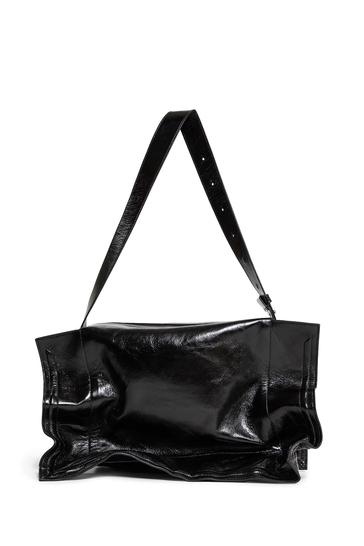 Y/PROJECT WOMAN BLACK CROSSBODY BAGS