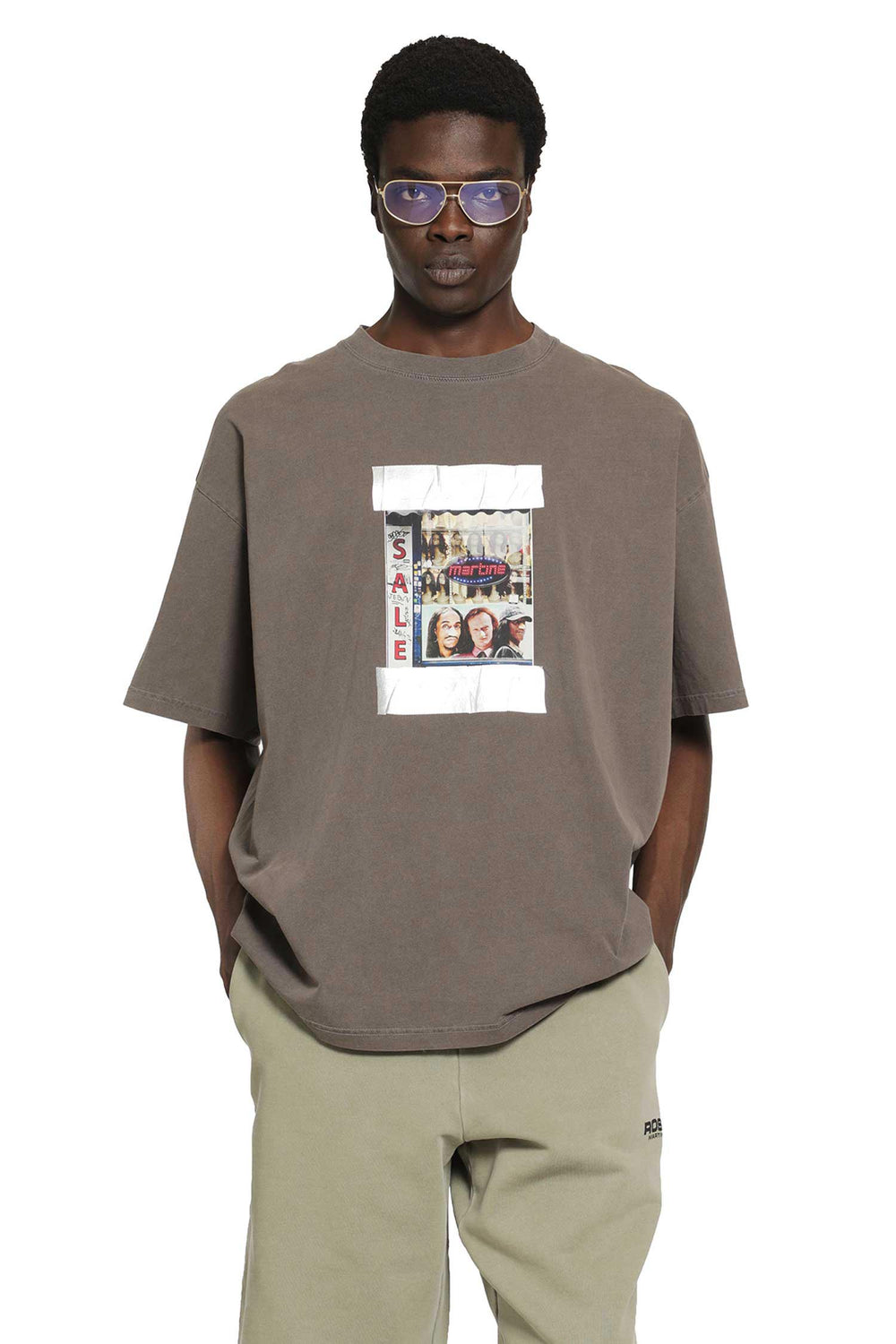 MARTINE ROSE S/S Oversized T-Shirt man
