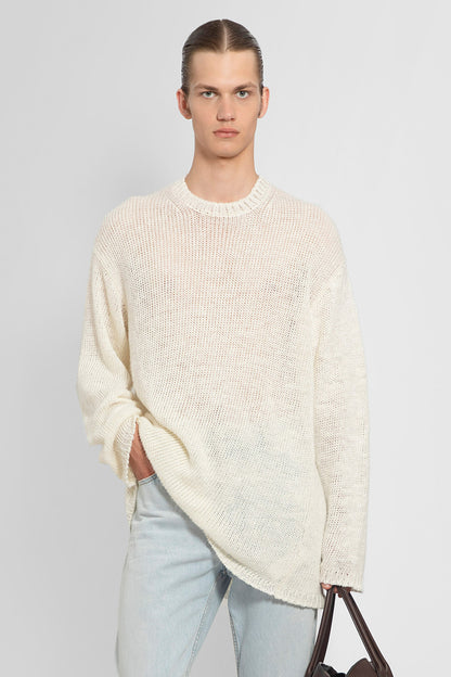 THE ROW MAN OFF-WHITE KNITWEAR