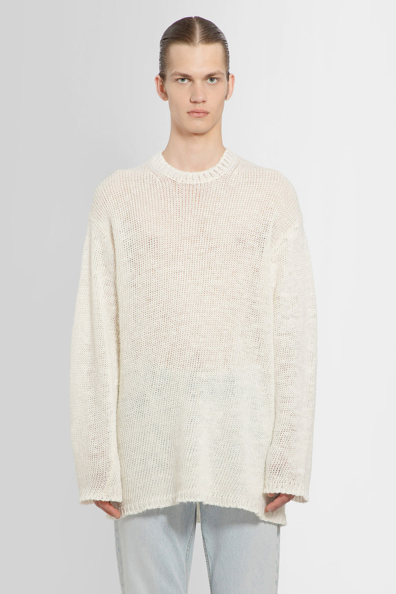 THE ROW MAN OFF-WHITE KNITWEAR