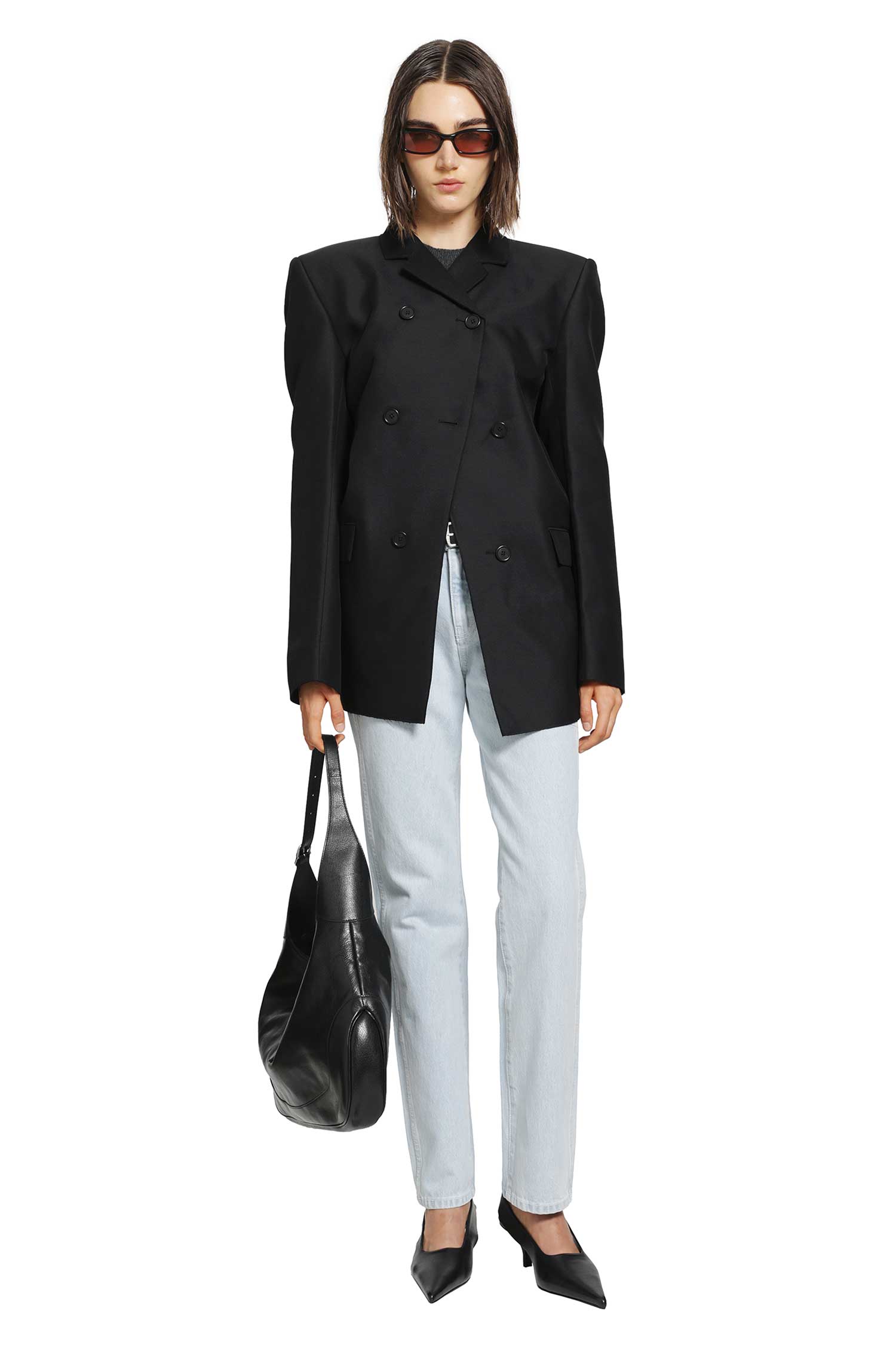 KHAITE Rolo Double-Breasetd Blazer woman