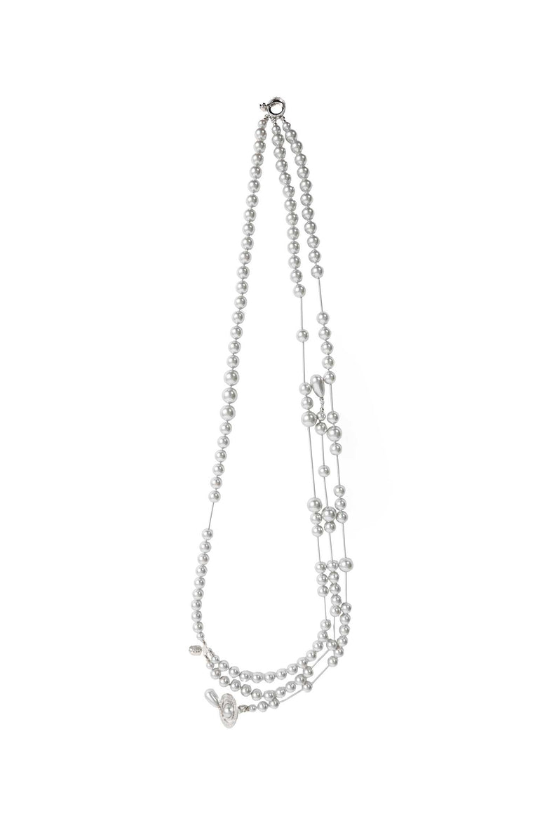 VIVIENNE WESTWOOD Broken Pearl Necklace woman