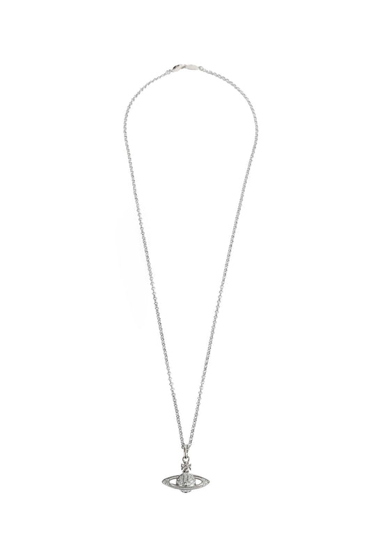 Mini Bas Relief Orb Pendant Necklace