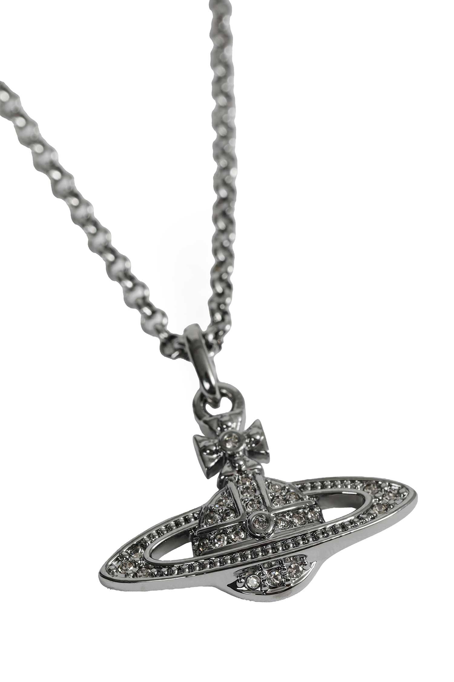 Mini Bas Relief Orb Pendant Necklace