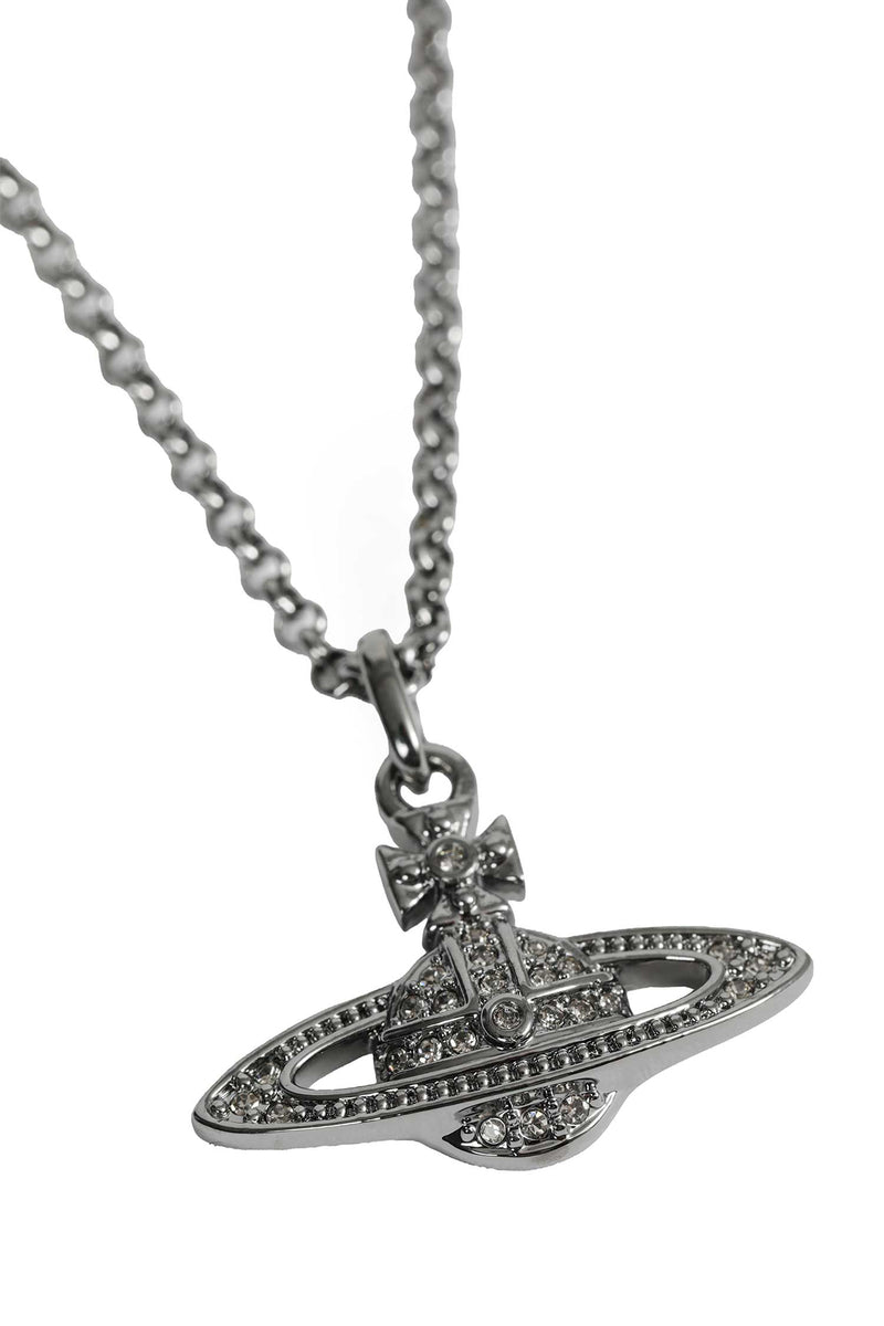 VIVIENNE WESTWOOD Mini Bas Relief Orb Pendant Necklace woman