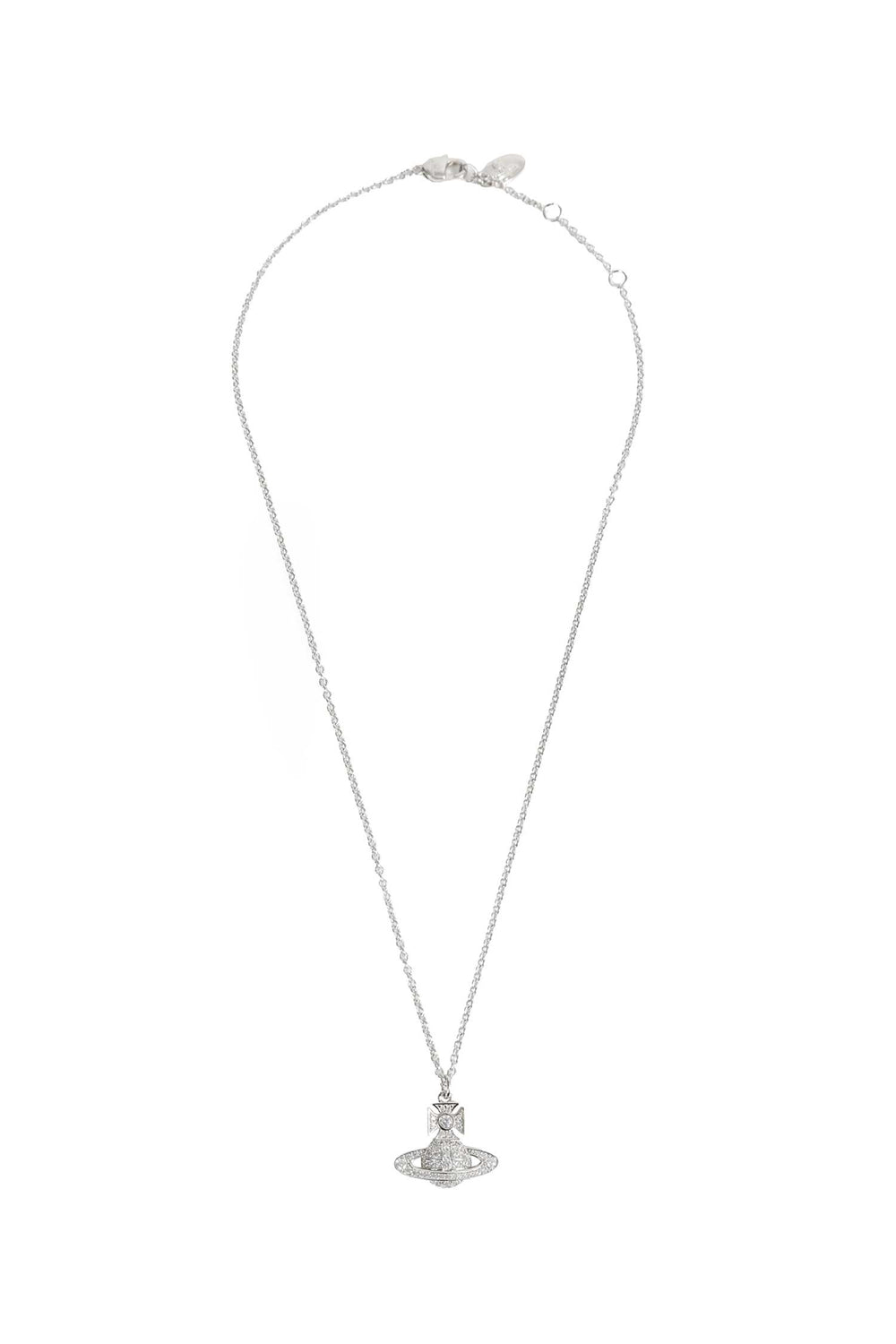 VIVIENNE WESTWOOD Silver Metal Carmela Necklace woman
