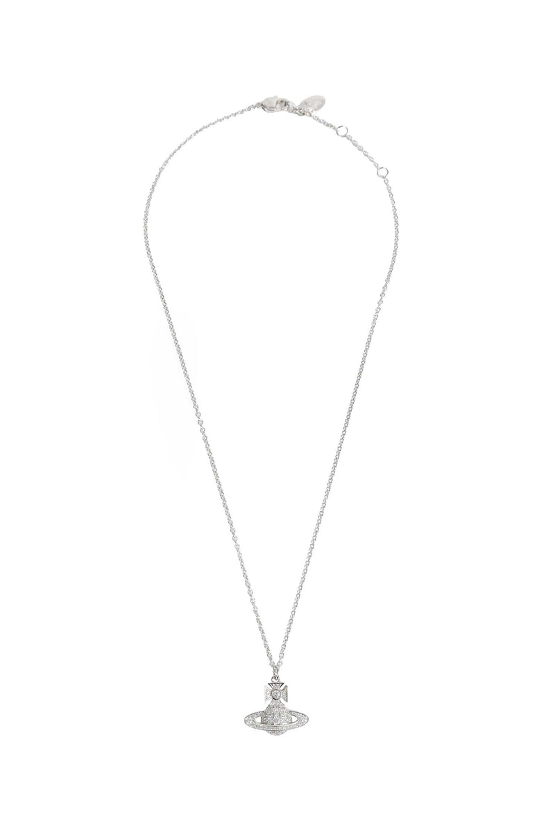 VIVIENNE WESTWOOD Silver Metal Carmela Necklace woman