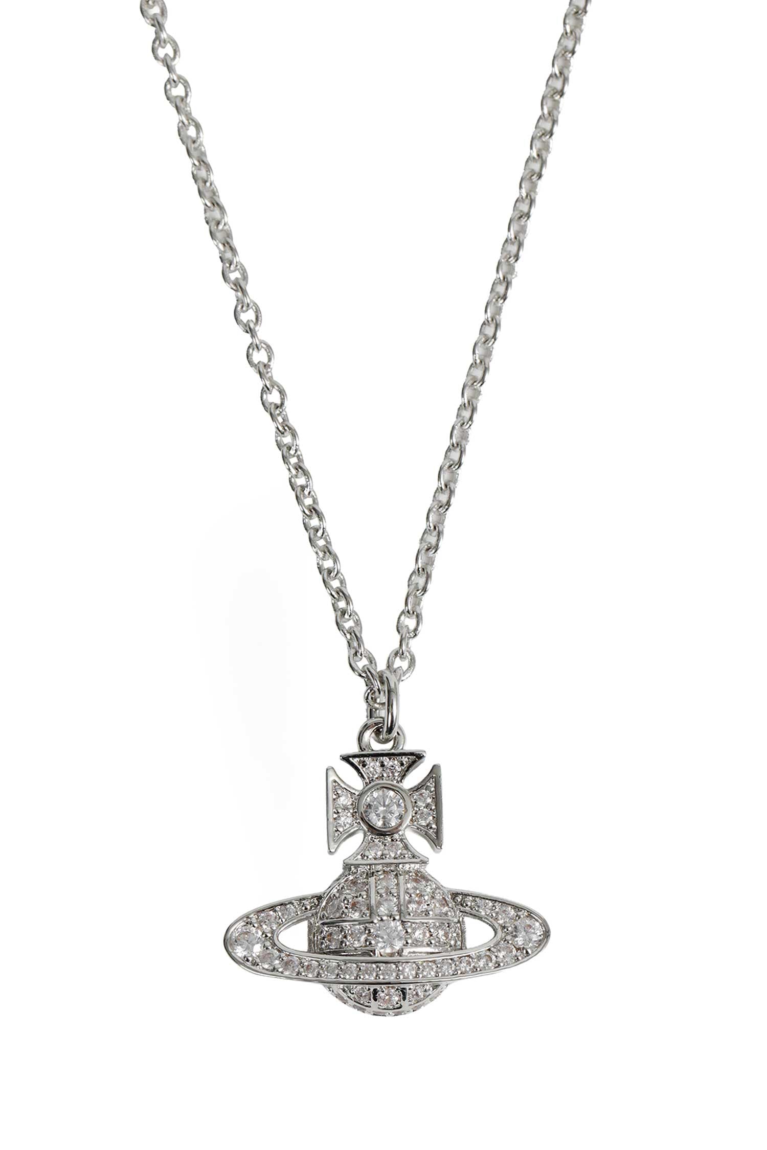 Silver Metal Carmela Necklace